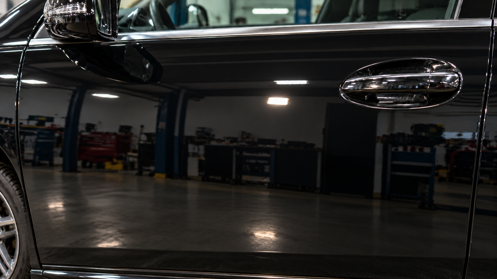 Carrosserie après polissage